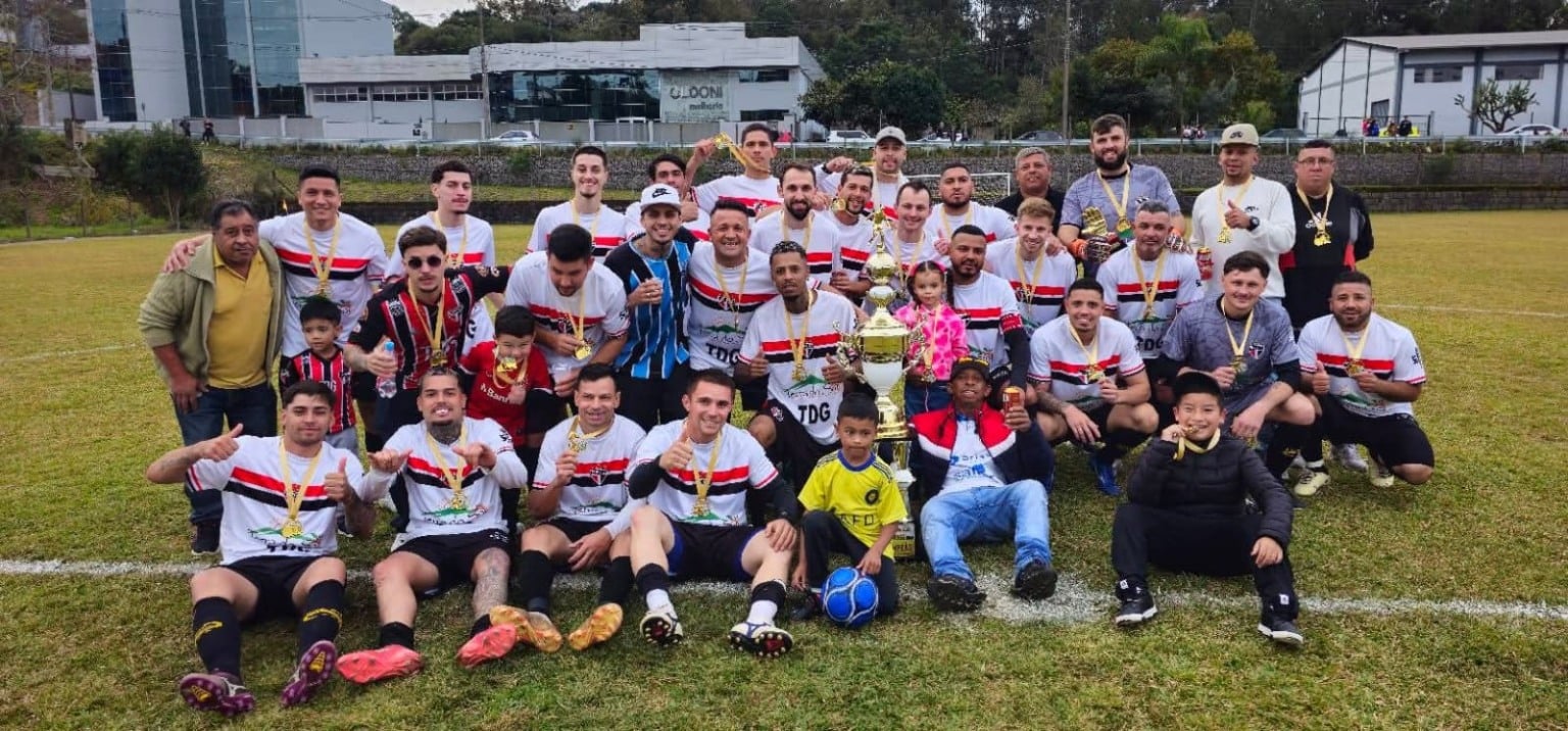 São Paulo de Caruara vence Gaúcho e conquista título da Liga Boleiros Série Ouro em Farroupilha