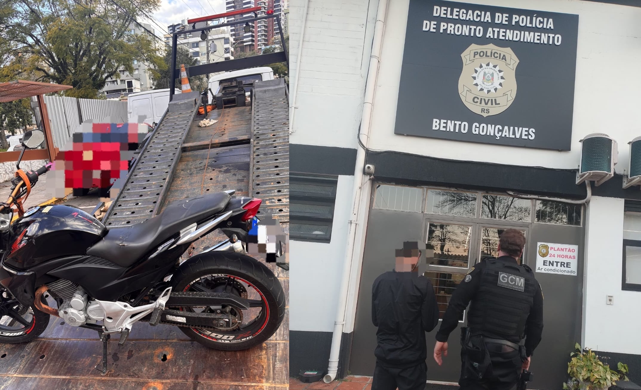 Guarda Metropolitana recupera moto e prende suspeita de tráfico em Palmas