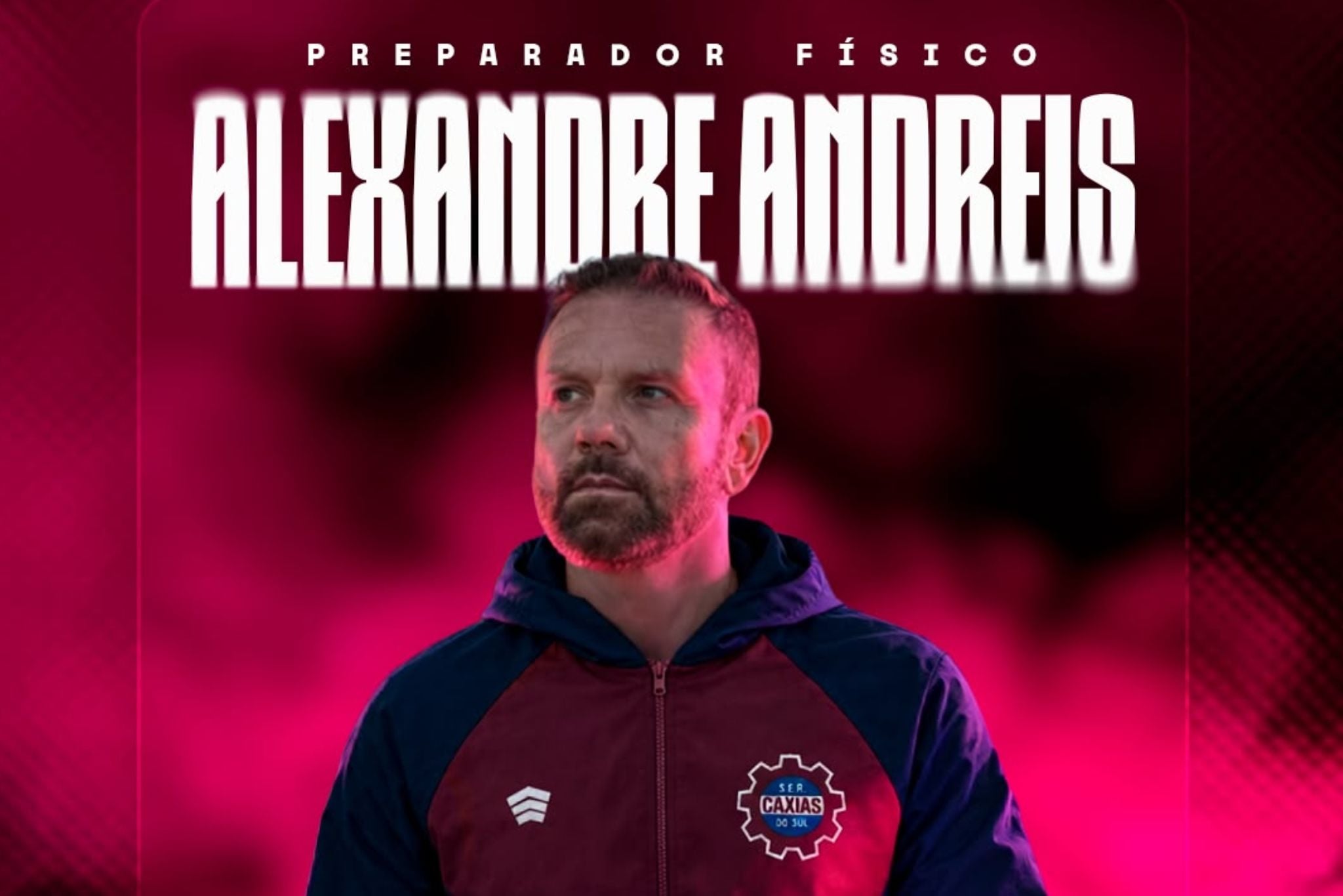 Caxias anuncia chegada do preparador físico Alexandre Andreis - Leouve